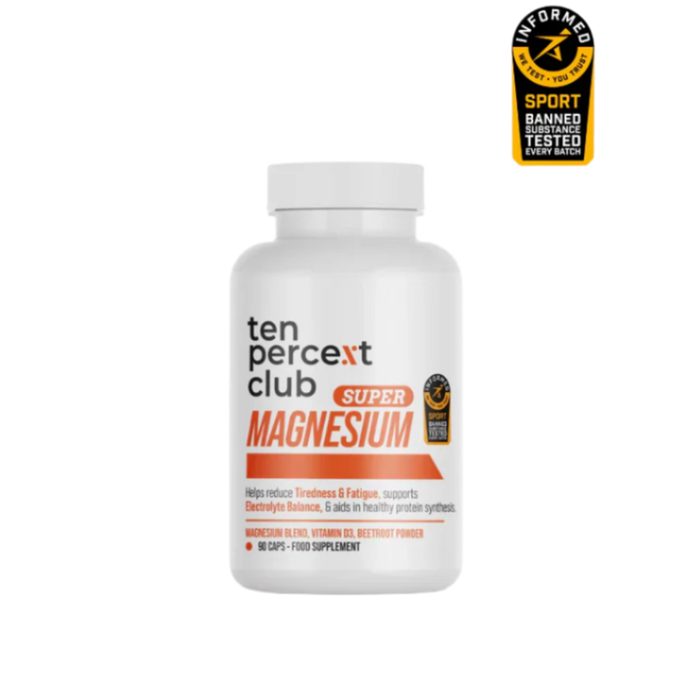 The Ten Percent Club Super Magnesium 90 Capsules