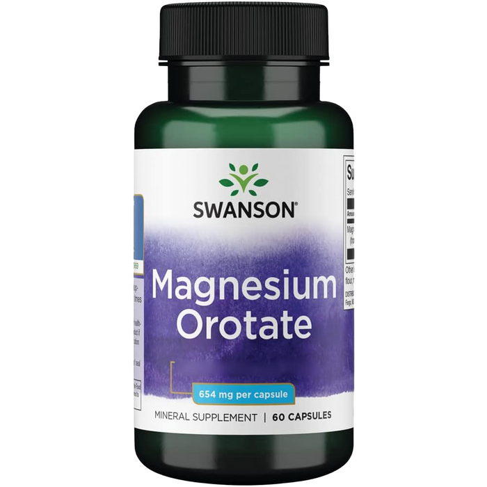 Swanson Magnesiumorotat, 40 mg – 60 Kapseln