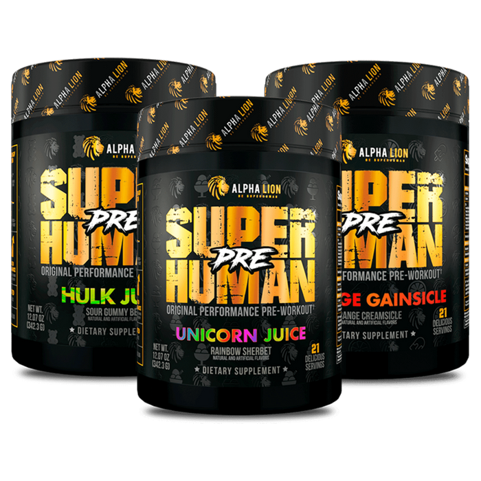 Alpha Lion SUPERHUMANÂź PRE 342.3g: Elevate Your Workouts