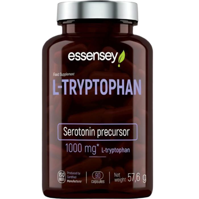 Essensey L-Tryptophan 1000mg â Natural Mood and Sleep Support | 90 Capsules