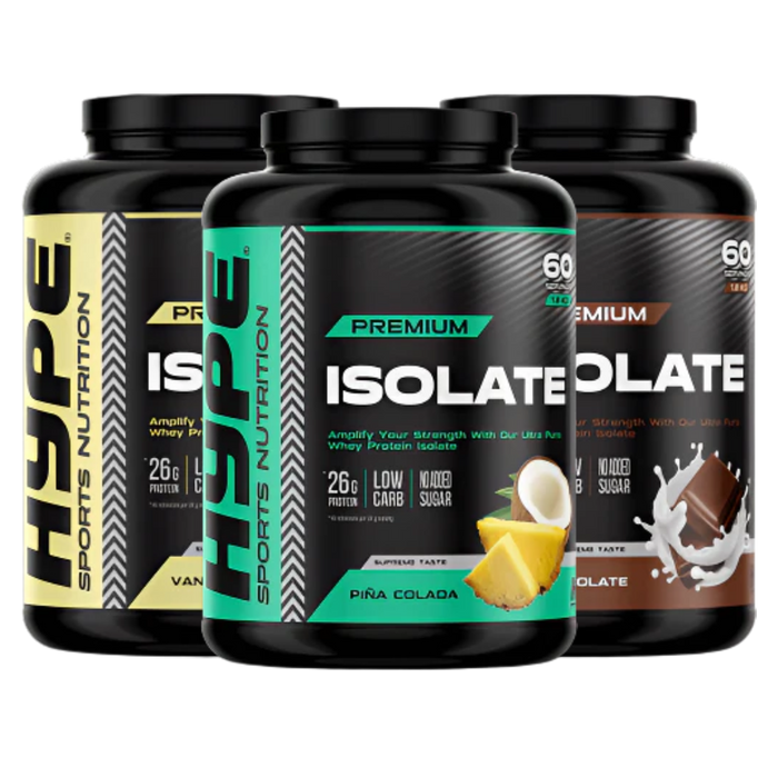 HYPE Whey Isolate 900g - The Isolate Advantage â Uncompromised Purity for Accelerated Results
