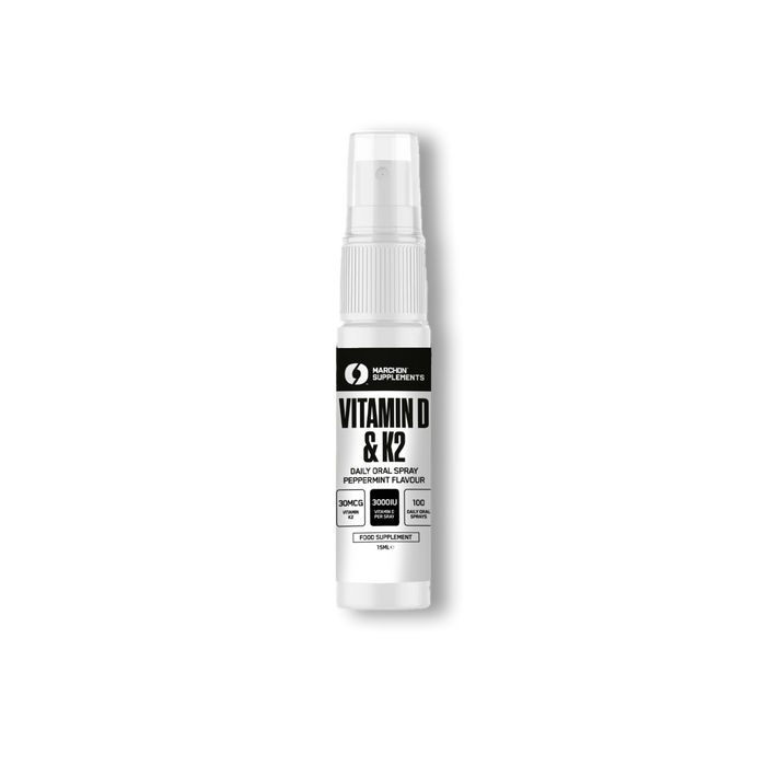 MARCHON⢠Vitamin D3 & K2 Spray ā 3000IU | Immune & Bone Health Support