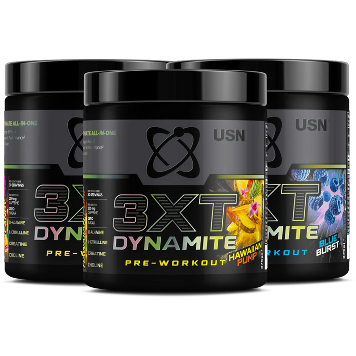 USN 3XT Dynamite 375g ā High-Performance Pre-Workout for Energy & Focus