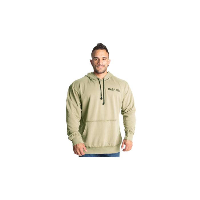 GASP Acid Sweat Ă capuche Acid Washed Vert