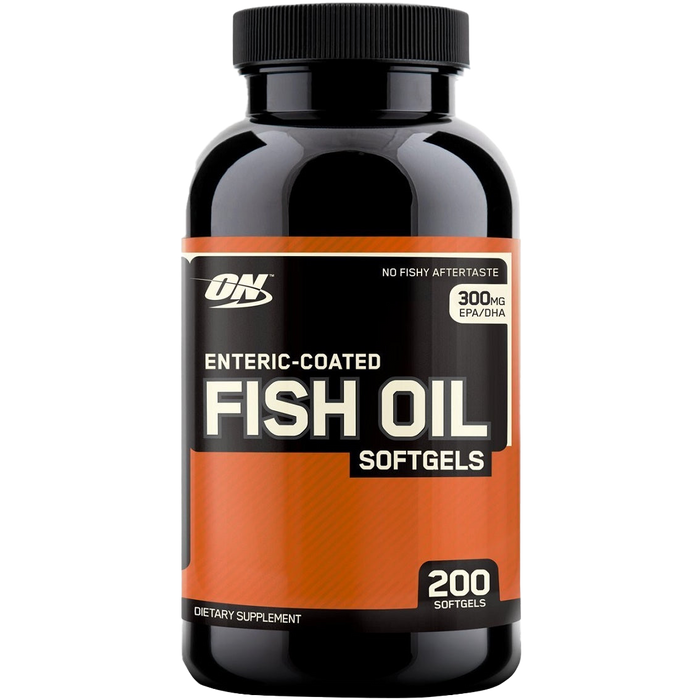 Optimum Nutrition Fischöl â magensaftresistent beschichtet â 200 Kapseln