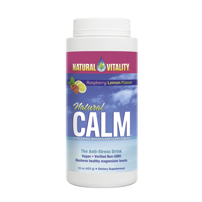 Natural Vitality Natural Calm Raspberry Lemon 453g