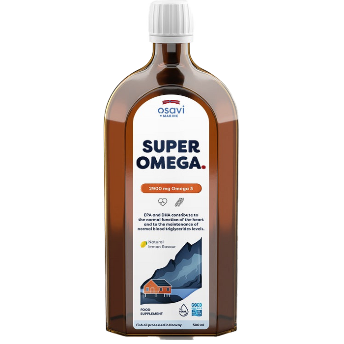 Osavi Super Omega 2900mg Omega 3 (Lemon) 500 ml.