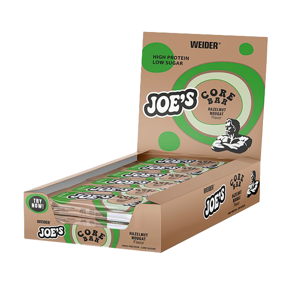 Weider Joe's Core Bar Hazelnut Nougat 12 x 45g