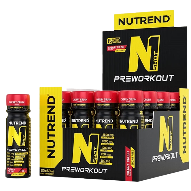 Nutrend N1 Shot Cherry Crush 20 x 60 ml.