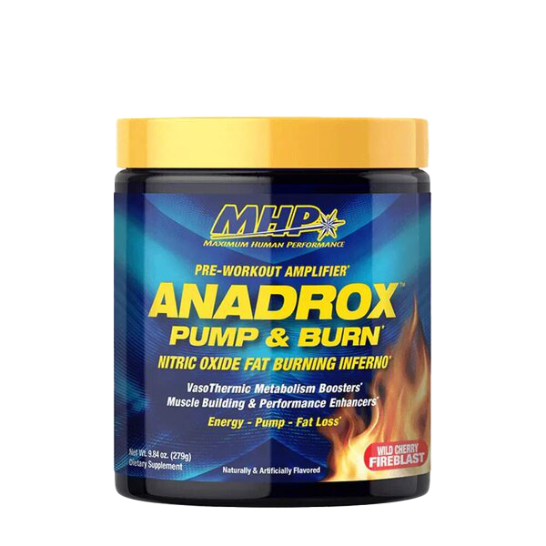 MHP Anadrox PreWorkout Pump & Burn Wild Cherry Fireblast 279g