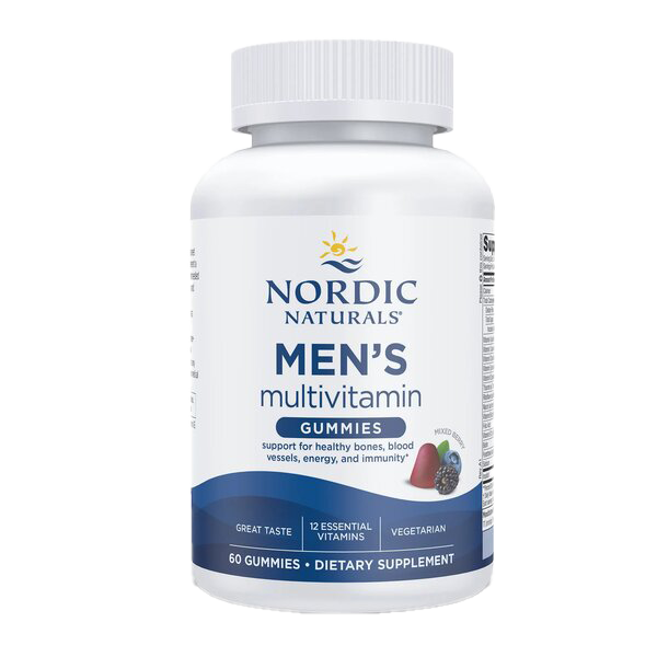 Nordic Naturals Men's Multivitamin Gummies Mixed Berry 60 gummies