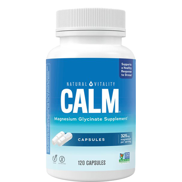 Natural Vitality Calm Magnesium Glycinate 120 caps