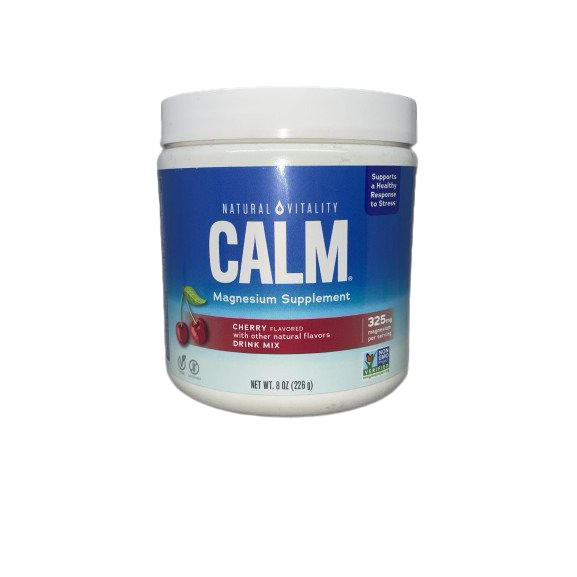 Natural Vitality Calm Magnesium Powder Cherry 226g
