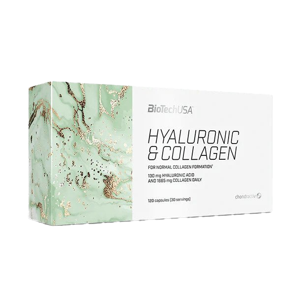 BioTechUSA Hyaluronic and Collagen 120 caps
