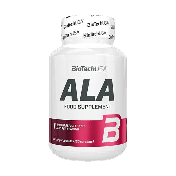 BioTechUSA ALA Alpha Lipoic Acid 250mg 50 caps