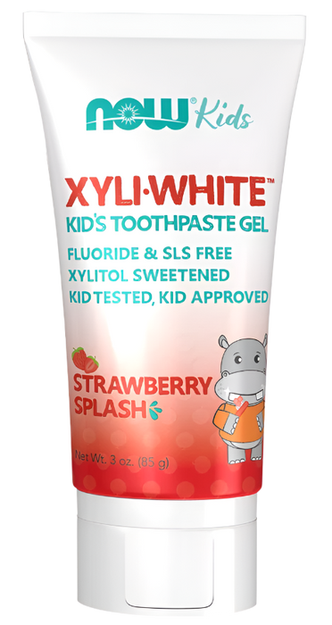 NOW Foods XyliWhite Kids Strawberry Splash 85g