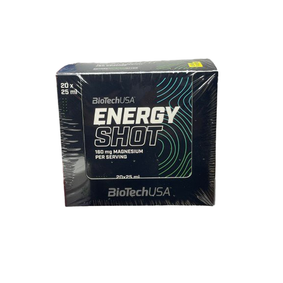 BioTechUSA Energy Shot Lemon 20 x 25 ml.