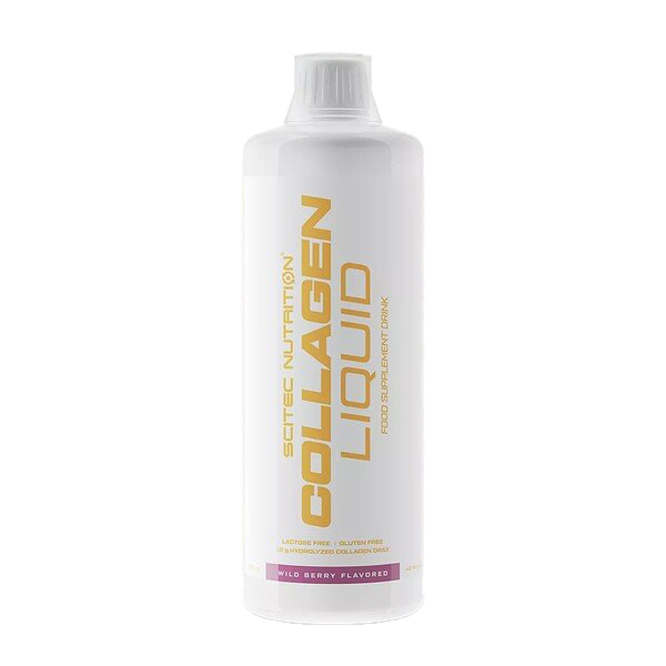 Scitec Nutrition Collagen Liquid 1000ml ā Hydrolyzed Collagen with Vitamin B6 for Healthy Skin, Joints & Energy Support