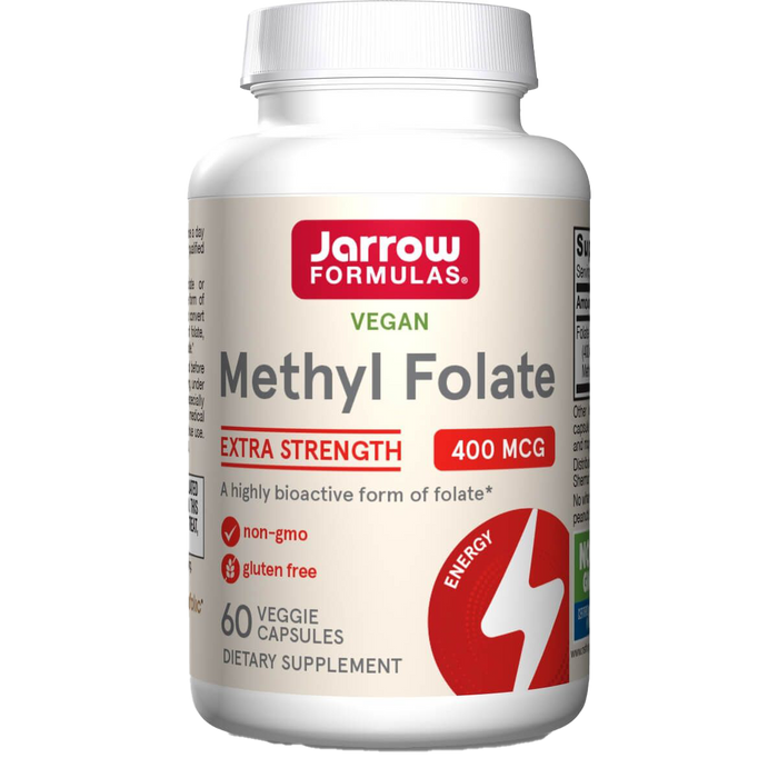 Jarrow Formulas Methylfolat, 400 mcg – 60 Kapseln