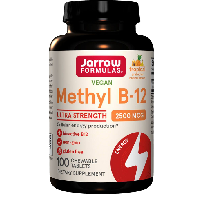 Jarrow Formulas Methyl B-12, 2500 mcg – 100 Lutschtabletten
