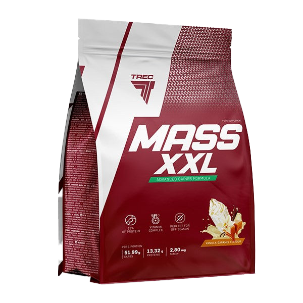 Trec Nutrition Mass XXL â High-Calorie Mass Gainer | 13.32g Protein