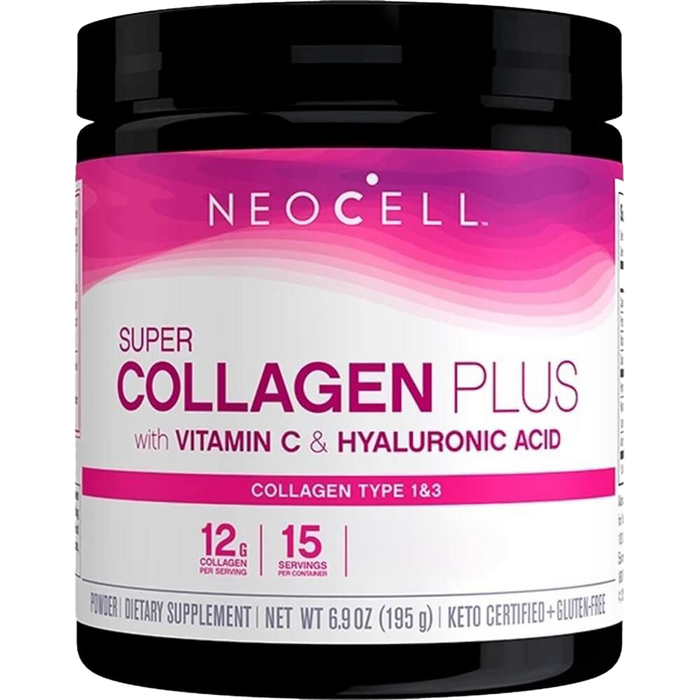 NeoCell Super Collagen PLUS with Vitamin C &Hyaluronic Acid 13.7 Oz