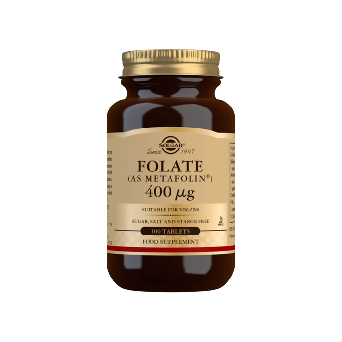Solgar Folate (as Metafolin) 400 ”g Tablets Pack of 100
