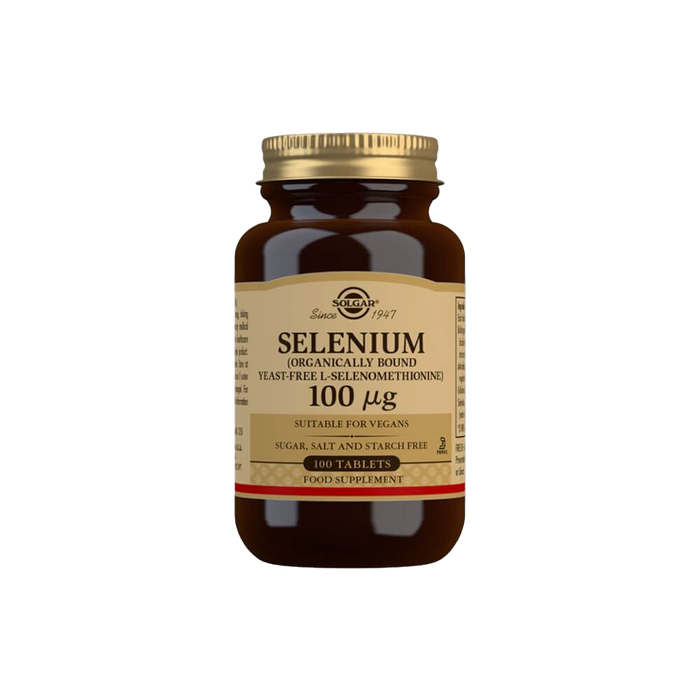 Solgar Selenium (Yeast-Free) 100 ”g Tablets Pack of 100