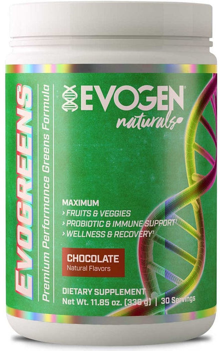 Evogen Evogreens Naturals Berry 219g - Health and Wellbeing at MySupplementShop by Evogen