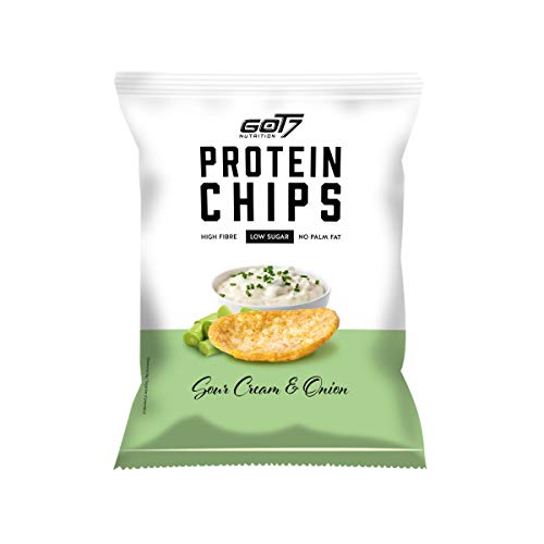 GOT7Â Nutrition High Protein Chips with 40Â percent Protein Sour Cream and Onion 1er Pack (1Â x 300Â g) - Default Title - Diet Snacks at MySupplementShop by Got7 Nutrition