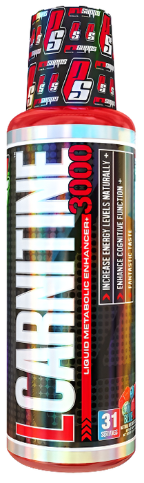 Pro Supps L-Carnitine 3000, Green Apple - 473ml