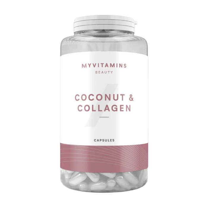 MyVitamins Kokosnuss und Kollagen 180 Kapseln, geschmacksneutral