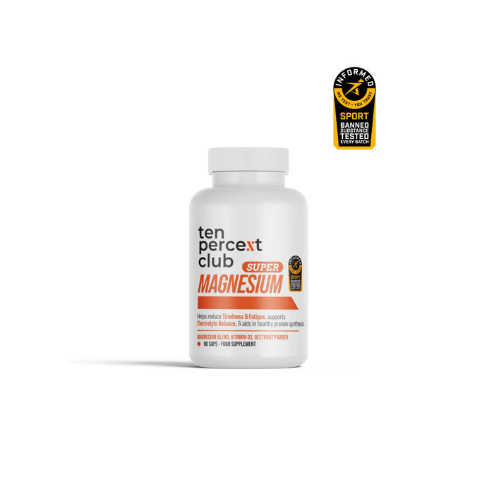 The Ten Percent Club Super Magnesium 90 Capsules