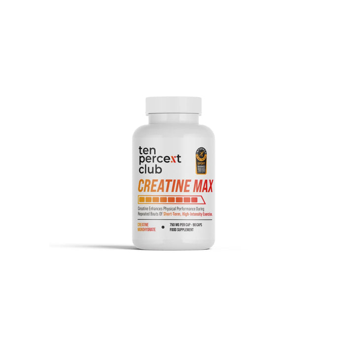 The Ten Percent Club Creatine Max 90 Capsules