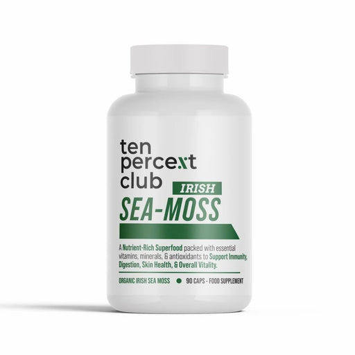 The Ten Percent Club Irish Sea Moss 90 Caps