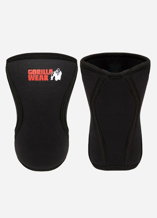 Gorilla Wear 5mm Knee Sleeves Black - Knee Pads at MySupplementShop by GORILLA WEAR
