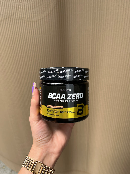BioTechUSA BCAA Zero, Peach Ice Tea - 180 grams