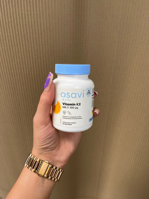 Osavi Vitamin K2 MK7 100mcg  60 softgels