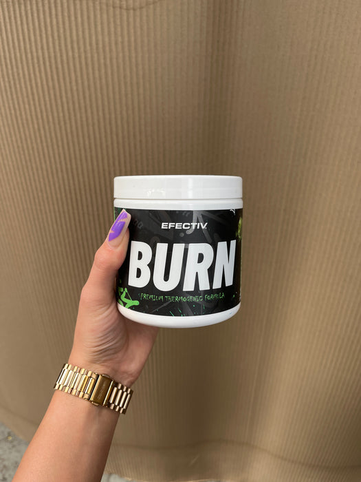 Efectiv Nutrition BURN Thermogenic Supplement (125g) | Apple or Cherry & Lime