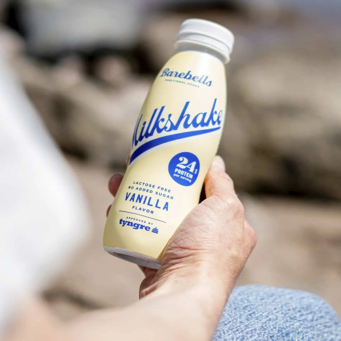 Barebells Protein-Milchshake, 8 x 330-ml-Flaschen, proteinreicher Shake, ohne Zuckerzusatz, laktosefrei, 24 g Protein