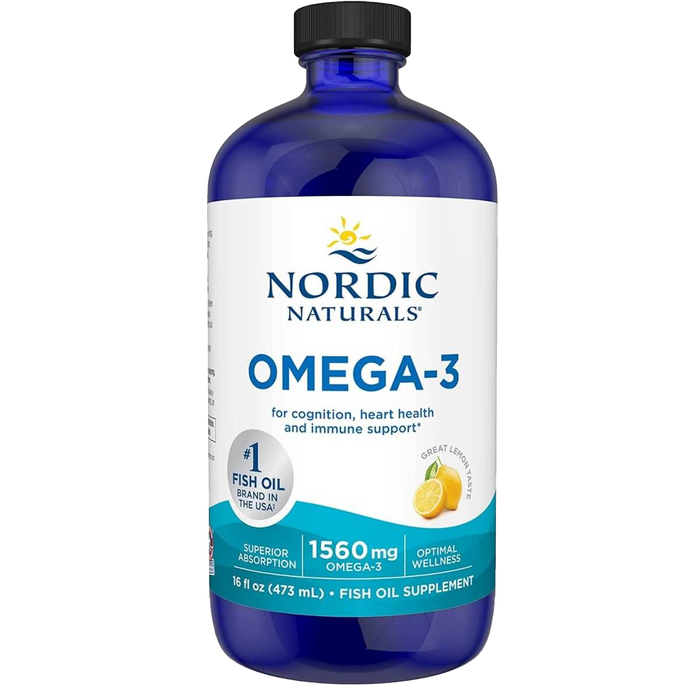 Nordic Naturals Omega-3, 1560 mg Zitrone – 473 ml.
