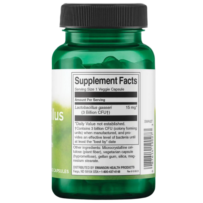 Swanson Lactobacillus Gasseri – 60 Kapseln