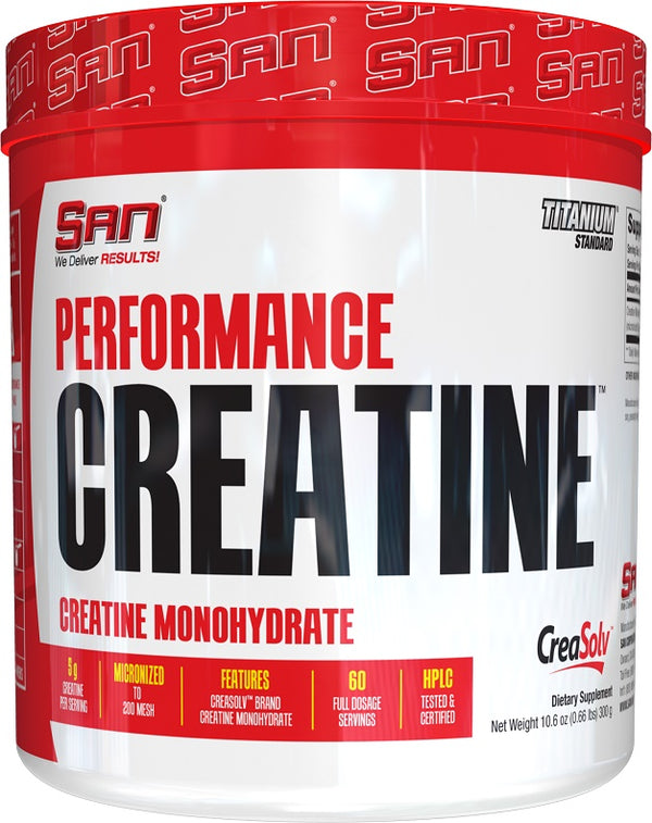 SAN Performance Creatine 300g - Default Title - Creatine Powder at MySupplementShop by SAN